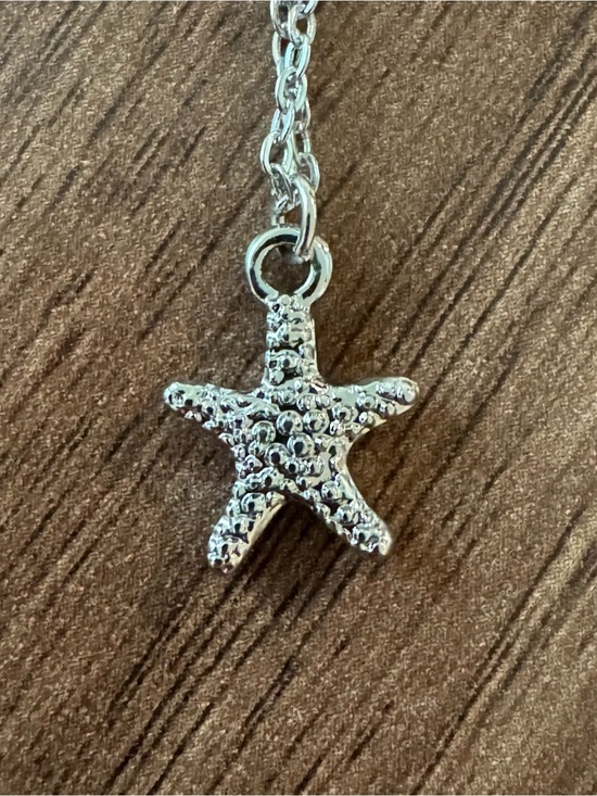 American Eagle Outfitters Jewelry - American Eagle Outfitters Silver Starfish Pendant Necklace